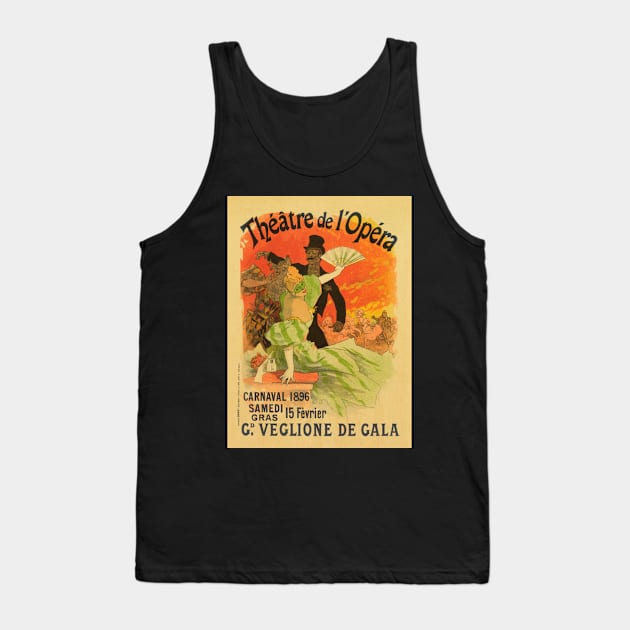 Retro poster - pub - vintage - Théâre de l'Opéra - 1986 Tank Top by Labonneepoque